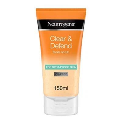 Neutrogena Clear and Defend Facial Scrub, 150 ml - Image 1 of 4