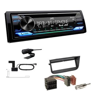 JVC CD-Receiver Autoradio DAB+ Bluetooth für Peugeot 406 1995-2005 - Bild 1 von 6
