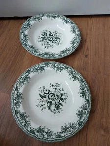 ZARA HOME SET 2 PIATTI IN TERRACOTTA FLOREALE 23 cm NUOVI ETICHETTA SU - Foto 1 di 10