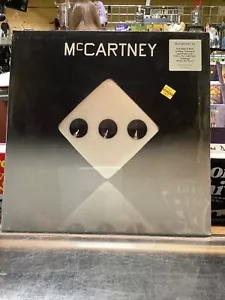 Paul McCartney III 3 Black Vinyl LP Sealed! Blue Spine - Imagen 1 de 2