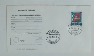 30354 Busta Primo Giorno - Servizio Conti Correnti Postali - 1968 - Picture 1 of 4