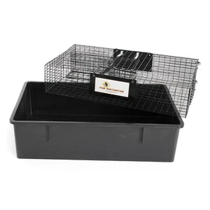 Rugged Ranch RATTR Ratinator Live Rat Multi-Catch Animal Metal 2 Door Trap Cage - Picture 1 of 12