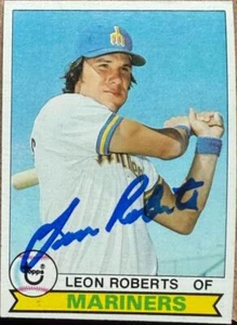 Leon Roberts Autographed 1979 Topps #166 - Picture 1 of 1