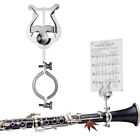 Clarinet Lyre Clip Marching Band Lyre Holder Music Book Clip Clarinet Lyre