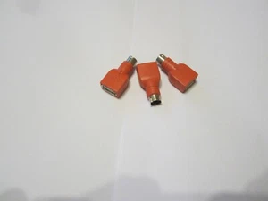 StarTech (GC46FMKEY) 0m PS/2-Adapter auf USB-Anschluss in rot - Bild 1 von 1