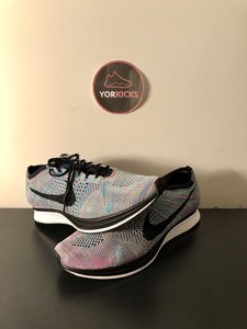 nike flyknit racer multicolor femme