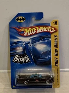 Hot Wheels 2007 New Models 1966 TV Series Batmobile BLACK - Picture 1 of 4
