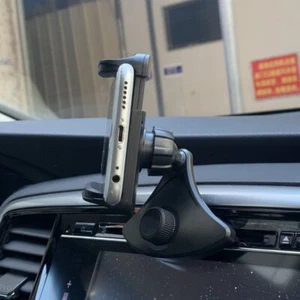2.83x1.85inch Cell Phone Holder for Car CD Slot Car Phone Holder for Phone - Photo 1 sur 12