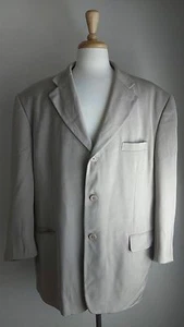 Richard Harris Men's Beige Sport Coat Blazer Jacket Sz 50R - Picture 1 of 3