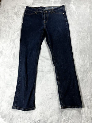 VINTAGE Volcom Jeans Men 36 Advanced Comfort Straight Cut Dark Wash - Image 1 of 4
