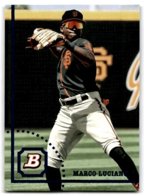 2022 Bowman Heritage Marco Luciano San Francisco Giants #BHP-117 - Image 1 of 2