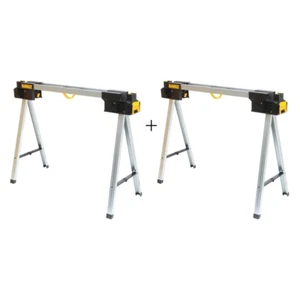 32 In. Metal Folding Sawhorse (2 Pack) - Picture 1 of 12