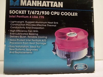 Socket T/672/930 CPU Cooler Manhattan #702843 - Image 1 of 3
