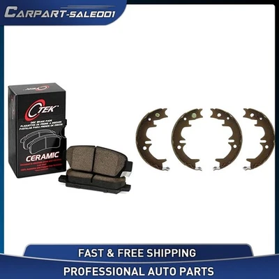 Juego de pastillas de freno de disco delanteras traseras zapata de freno de estacionamiento para Toyota Camry 1992-1996 Foto 1 de 4