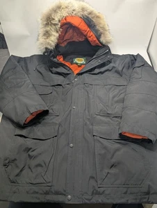 Cabela’s Parka Jacke Mantel Coyote Fell Kapuze Herren 3XL - Bild 1 von 12