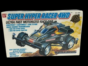 Bandai Super Hyper Racer 4WD 1989 Battle Bison No. 9020 Motorized New Open Box - Picture 1 of 8