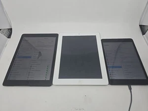 Joblot x3 Apple iPads A1489 A1475 A1458 - Picture 1 of 6