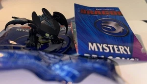 Mystery Dragons Revealed 2021 1,5" Titan Toothless dragón abierto marcas azules - Imagen 1 de 8