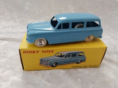 DINKY TOYS (ATLAS) PEUGEOT 403 FAMILIAR COMO NUEVO REEDICIÓN EN CAJA Foto 1 de 4