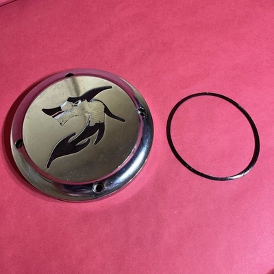 Custom Dragon Derby Cover for 1996-2003 Harley Davidson 1200 Sportster - Image 1 of 4