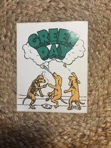 Green Day Band VTG STICKER DECAL 90S SHOW CONCERT PROMO RARE VINYL - Picture 1 of 2
