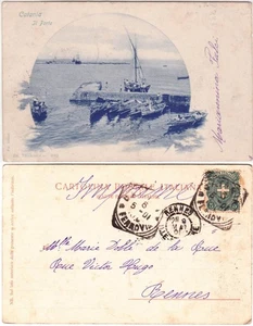 CATANIA - IL PORTO - VIAGG. 1901 -23320- - Imagen 1 de 1