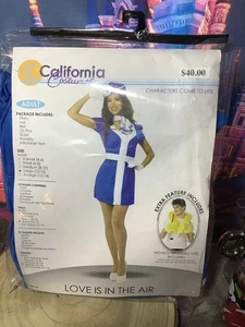 California Costumes Love Is In The Air Adult Costume Size Large 10-12-NEW - Picture 1 of 2