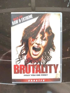 Brutality (DVD, 2018, Unrated) Wild Eye Releasing - Raw & Extreme Horror - Imagen 1 de 4