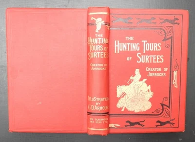 THE HUNTING TOURS OF SURTEES - JORROCKS - 1927 WELL ILLUSTRATED FIR ST EDITION - Image 1 of 4