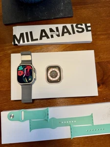 Apple Watch Ultra 1 * Sehr gut * Milainese- und Sport-Armband Akku gut 86% - Bild 1 von 11