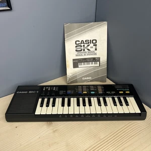 Casio SK-1 Portable 32 Key Sampling Keyboard TESTED - Power Supply NOT Included - Picture 1 of 13
