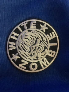 White Zombie Patch Bands badges Embroidered Patch Rock Punk Battle Jacket Metal - Picture 1 of 2