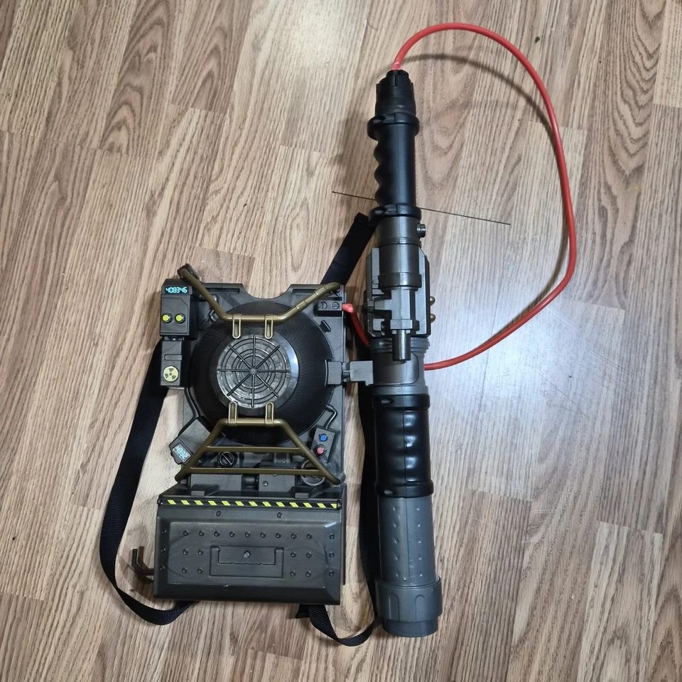 Mochila Mattel 2016 Electronic Ghostbusters Proton Pack Juegos con disfraces Funciona Foto 1 de 4