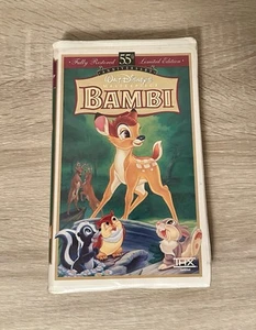 Bambi VHS Vintage Disney Classic Fully Restored Limited Edition 1997 - Picture 1 of 7