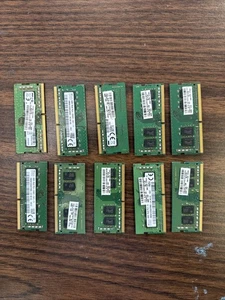 1Rx16 8GB DDR4 SO-DIMM Laptop RAM Memory Module Pack of 10 - Picture 1 of 4