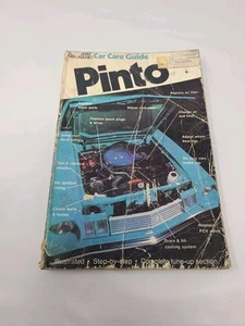 PINTO Car Care Guide: 1971-1977 Models Saturday Mechanic - Picture 1 of 2