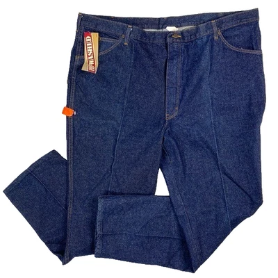 Vintage Dickies Branders Straight Leg Dark Wash Jeans 50x32 NWT - Image 1 of 4