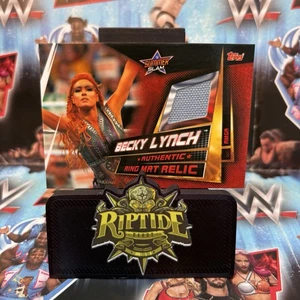 Becky Lynch WWE Topps Slam Attax Universe 2019 Authentic Ring Mat Relic RMGA - Picture 1 of 3