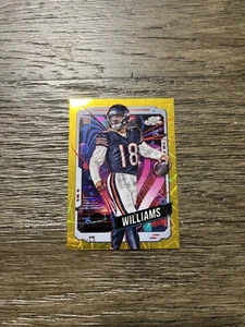 2024 Topps cromo cósmico Caleb Williams #118 oro refractor interestelar #/50 - Imagen 1 de 2