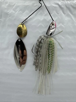 Терминатор T-1 титана 1/2 унции спиннербейт изумруд блестящий snap back. - Изображение 1 из 2