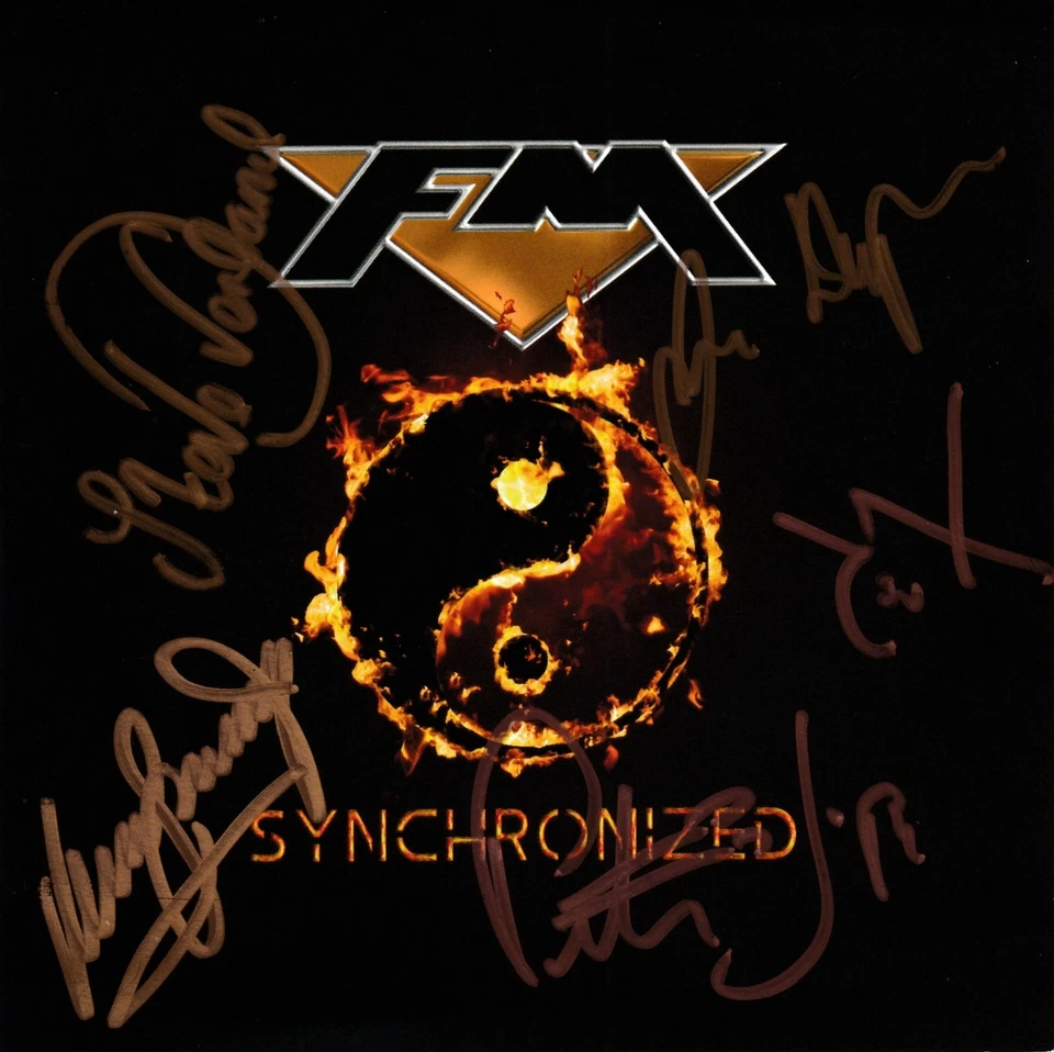 FM Steve Overland ~ SIGNED Synchronized AOR CD 2020 Melodic Rock Autographed - Image 1 of 1