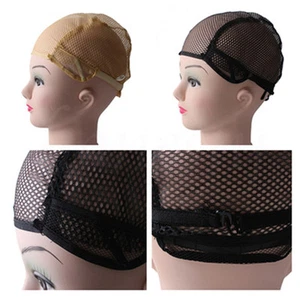 1/3/5PCS Wig Cap for Making Wigs with Adjustable Straps Breathable Mesh Weaving - Picture 1 of 13