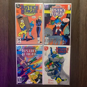 Justice League International #8, 9, 10, 11: DC Comics (1987) F - JLI, Millennium - Picture 1 of 1