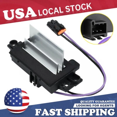 Resistencia del motor del soplador de aire acondicionado para Chevrolet Silverado 1500 2500 HD GMC Sierra 1500 Foto 1 de 4