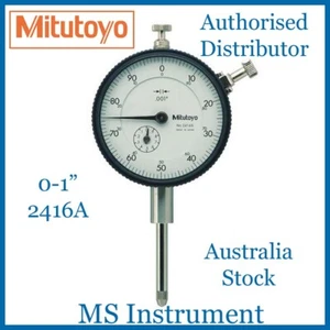 Genuine New Mitutoyo 2416A Dial Indicator 0-1" Australia Stock - Picture 1 of 1
