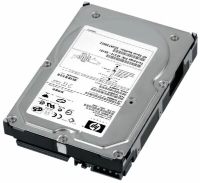 FESTPLATTE HP SEAGATE AE314-69101 ST373207LW 73GB 10k 8MB SCSI 68-pin U320 3.5'' - Bild 1 von 3