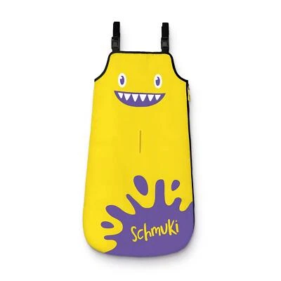 Schmuki Kinderschmutzsack mit coolem Monster Motiv für Kinder von 3-6 Jahren NEU - Bild 1 von 4