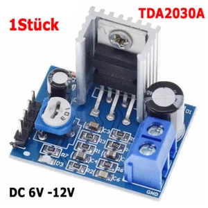1 Stück TDA2030A Netzteil TDA2030 Audio Verstärker Platinenmodul 18W DC 6V - 12V - Bild 1 von 6