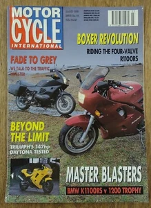 Motorcycle International magazine Mar 1993 K1100rs R1100rs Triumph Daytona 1200 - Picture 1 of 11