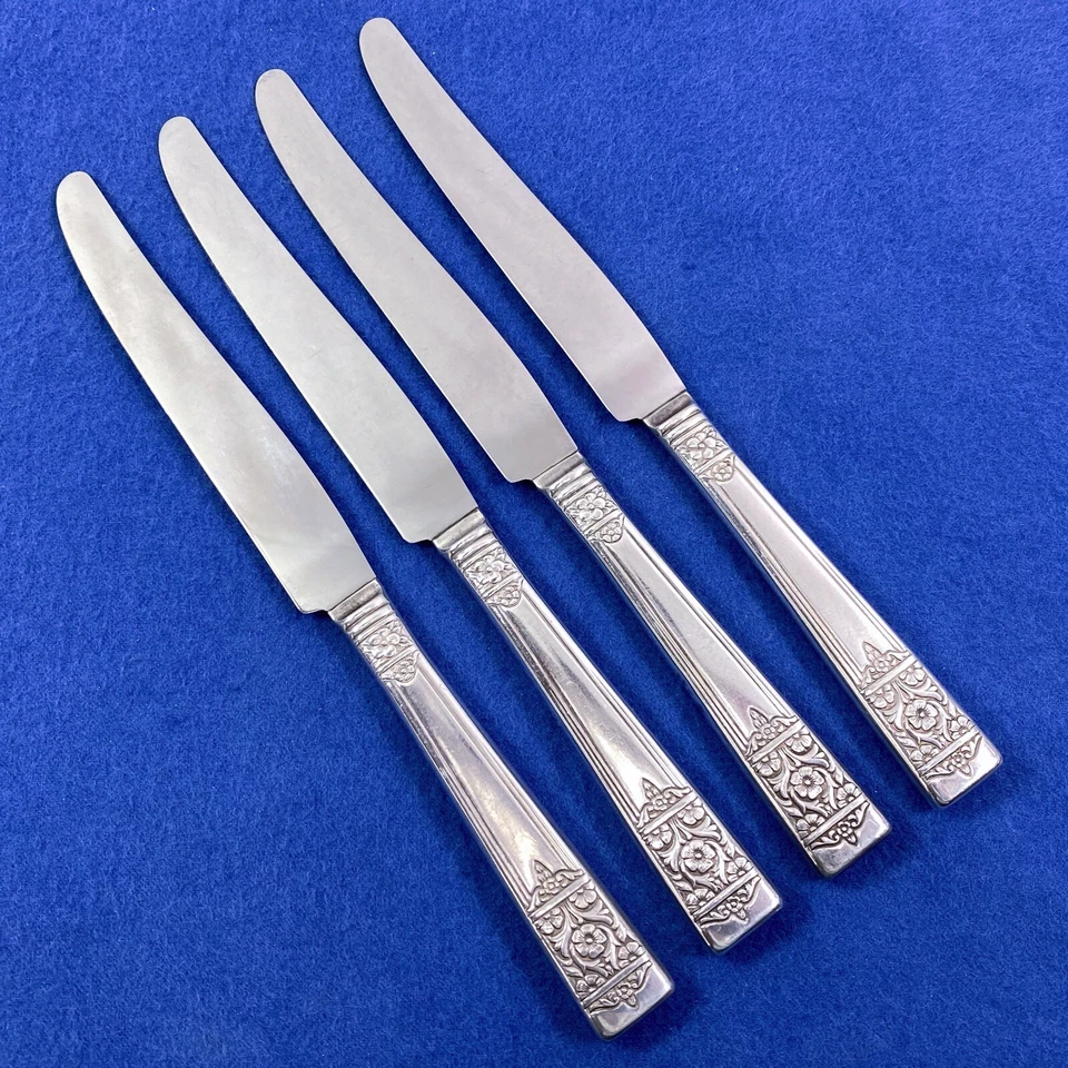  Inauguration Pattern by Silverplate National Silver  Set of 4  Dinner Knives - Image 1 of 1